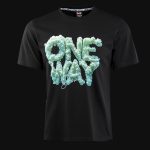 Mъжка черна теникса - One Way - 02