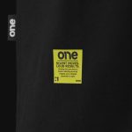 Мъжка черна овърсайз тениска - BH x One - 02