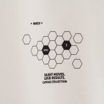 Мъжки бял суичър с качулка - Hexcore One - 03