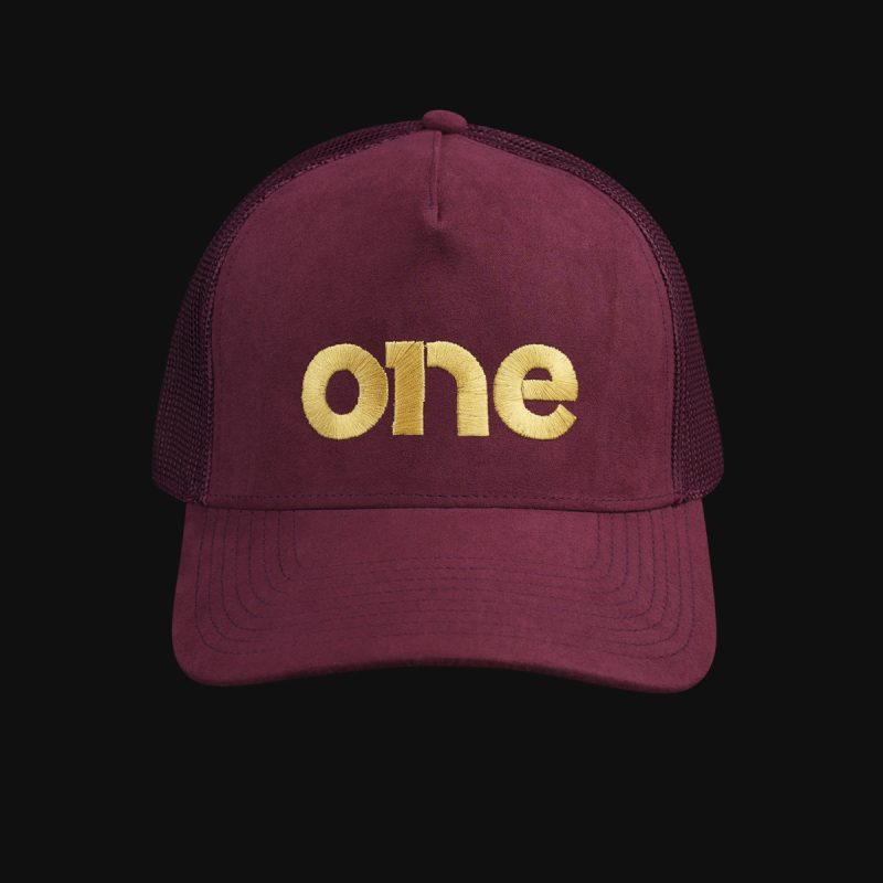 Шапка с Kозирка Burgundy Luxe Cap - 02