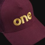 Шапка с Kозирка Burgundy Luxe Cap - 03