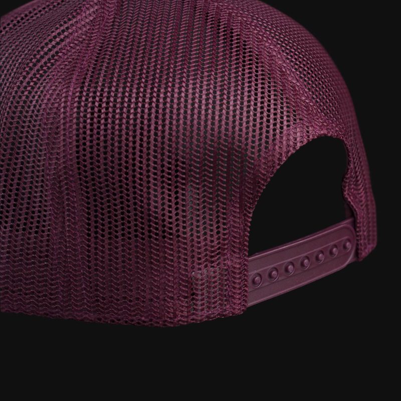 Шапка с Kозирка Burgundy Luxe Cap - 04