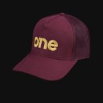 Шапка с Kозирка Burgundy Luxe Cap