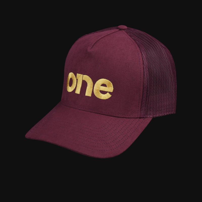Шапка с Kозирка Burgundy Luxe Cap