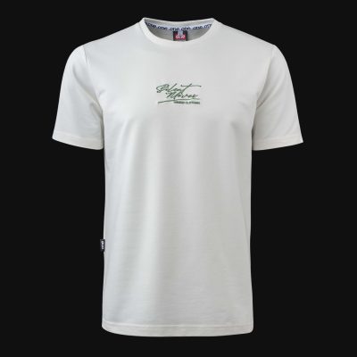 Мъжка premium тениска - SM White