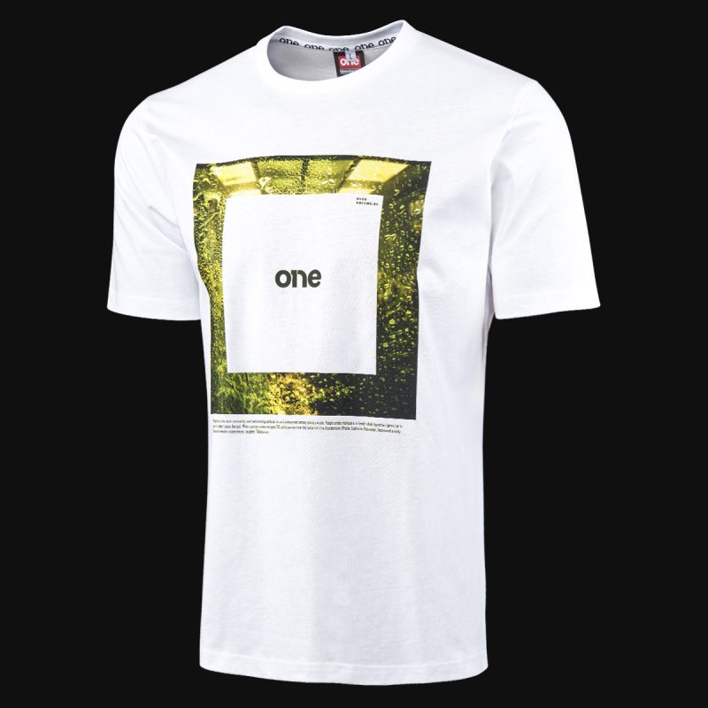 Мъжка бяла Regular-fit тениска - Urban Moss V.02 - 03