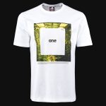 Мъжка бяла Regular-fit тениска - Urban Moss V.02