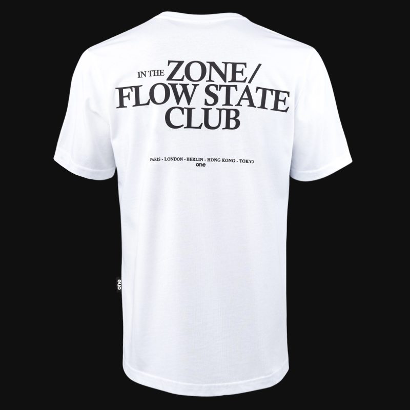Мъжка бяла Regular-fit тениска - Zone Flow - 05