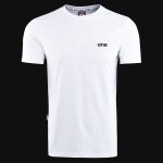 Мъжка Бяла Slim-Fit тениска - DNM - 03