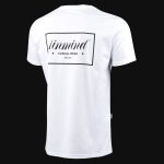 Мъжка Бяла Slim-Fit тениска - DNM - 05