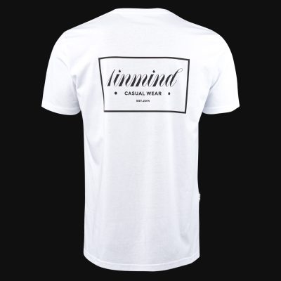 Мъжка Бяла Slim-Fit тениска - DNM