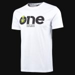 Мъжка Бяла Slim-Fit тениска - UFO One - 05
