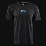 Мъжка черна Regular-fit тениска - Color One - 03