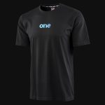 Мъжка черна Regular-fit тениска - Color One - 06