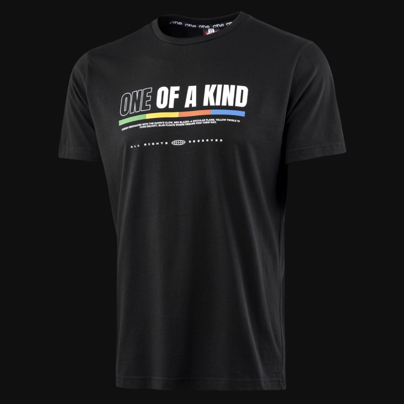 Мъжка Черна Slim-Fit тениска - O-KIND - 05
