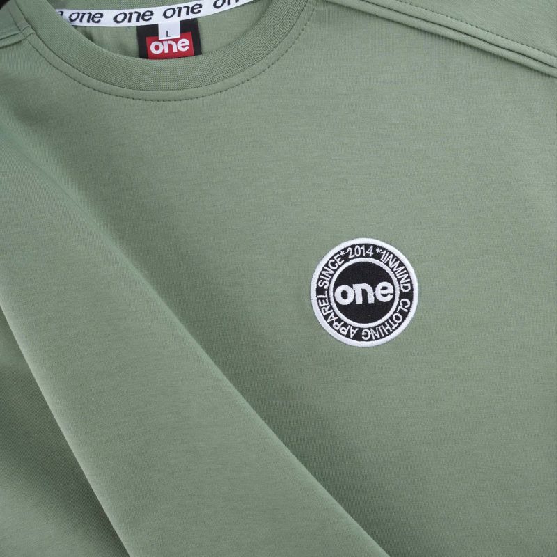 Мъжка Fleece Regular-Fit тениска - Core Leaf - 02
