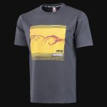 Мъжка сива premium тениска - God Hand Tee - 05