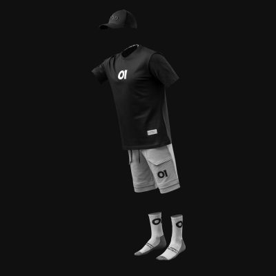 Мъжки летен екип O1 Grey