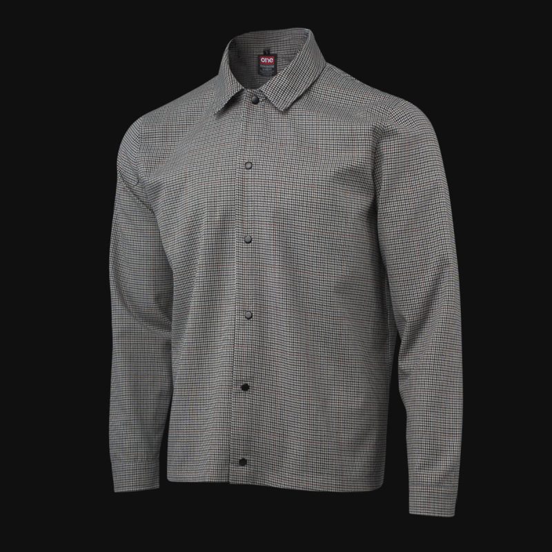 Мъжки Overshirt с копчета - Core Pixel - 05