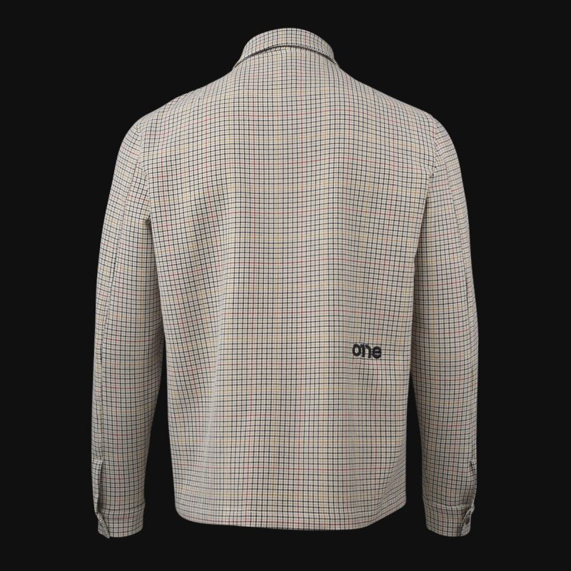 Мъжки Overshirt с копчета - Flex Grid - 03