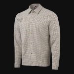 Мъжки Overshirt с копчета - Flex Grid - 05