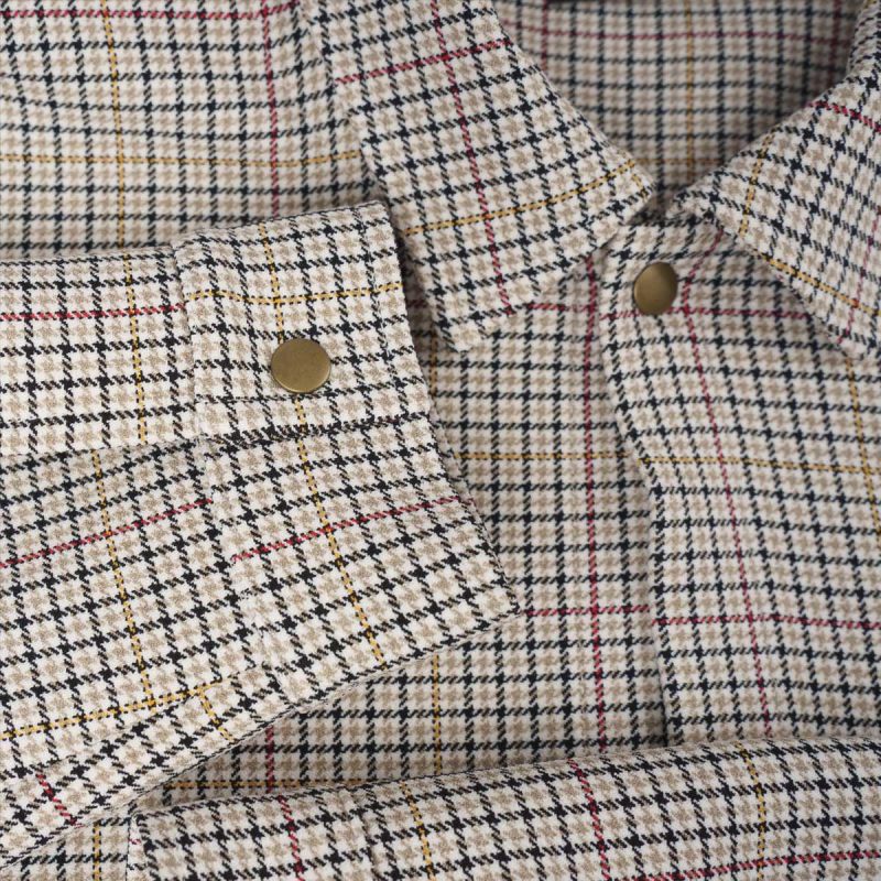 Мъжки Overshirt с копчета - Flex Grid - 06
