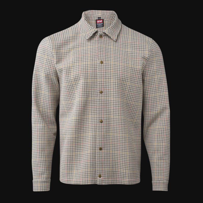 Мъжки Overshirt с копчета - Flex Grid