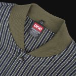 Мъжки Overshirt с копчета - Olive Grid - 02