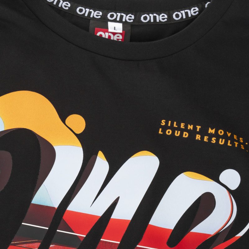 Мъжка Черна Slim-Fit тениска - Special One - 02