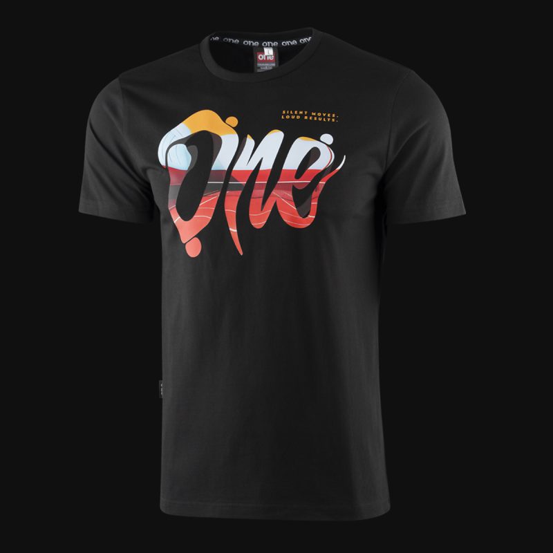 Мъжка Черна Slim-Fit тениска - Special One - 03