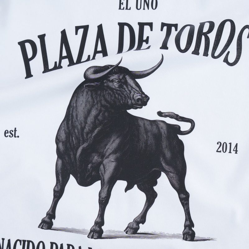 Мъжка бяла тениска - Plaza De Toros - 03