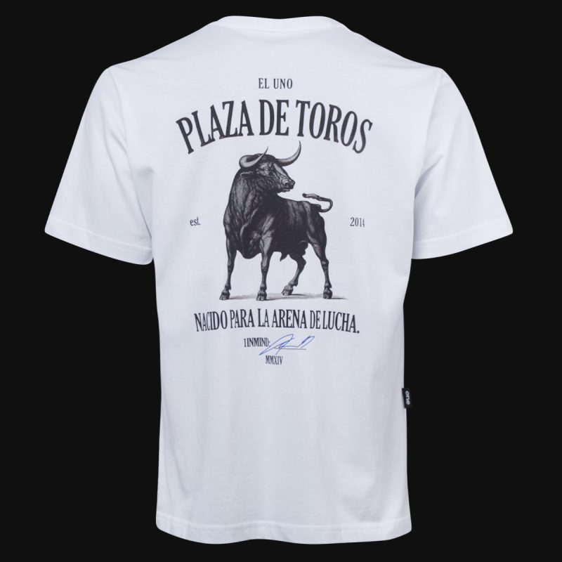 Мъжка бяла тениска - Plaza De Toros - 04