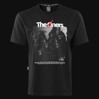 Мъжка черна premium тениска - The Oners
