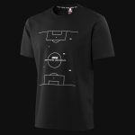 Мъжка черна Regular-fit тениска - Tactics NW - 02