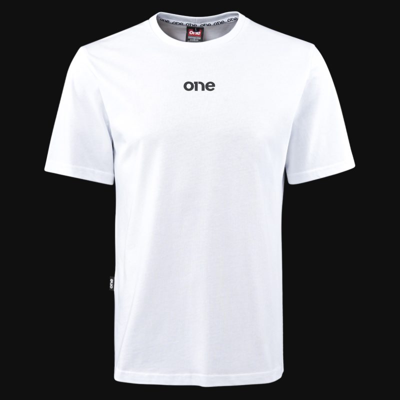 Мъжка бяла Regular-fit тениска - Air One - 03
