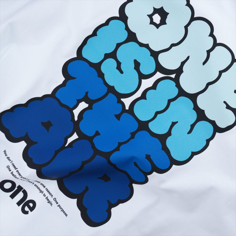 Мъжка бяла Regular-fit тениска - Air One - 05
