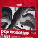 Мъжка Червена Slim Fit Тениска - Psychoactive - 02