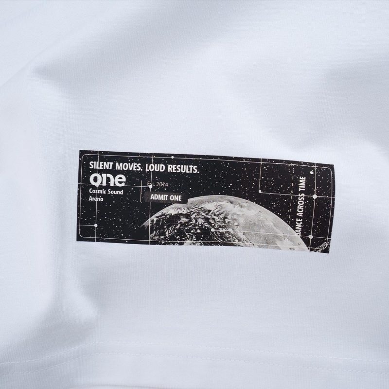 Мъжка Hyper Oversized тениска - 1INMIND White - 04