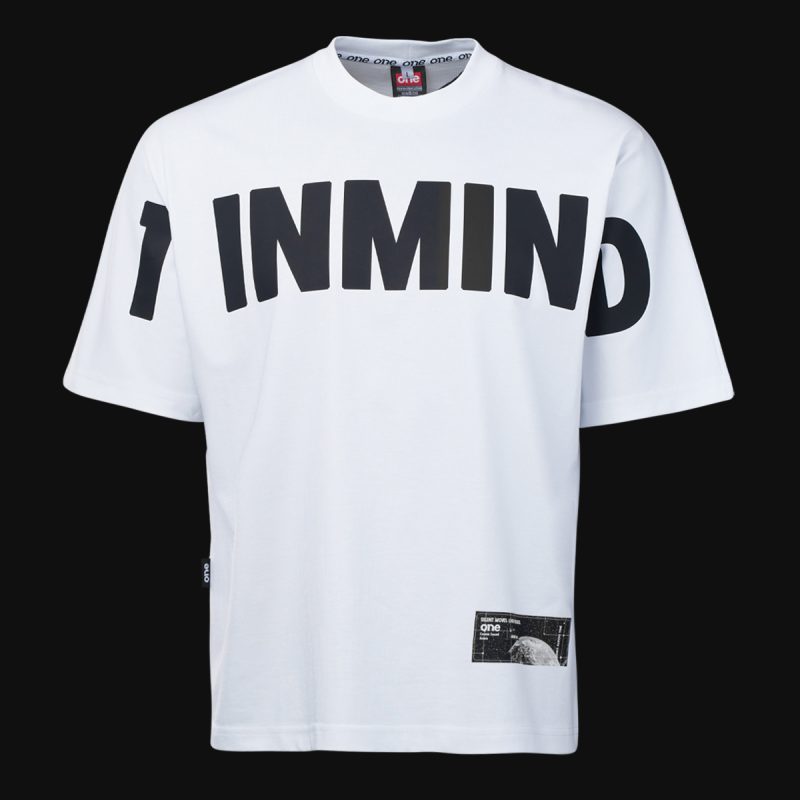 Мъжка Hyper Oversized тениска - 1INMIND White