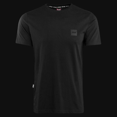 Мъжка Slim-Fit тениска - Box One Black - 03