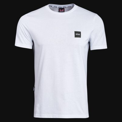 Мъжка Бяла Slim-Fit тениска - Box One White