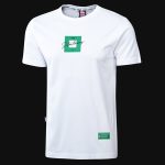 Мъжка Бяла Slim-Fit тениска - BGO - 03