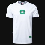 Мъжка Бяла Slim-Fit тениска - BGO