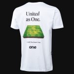 Мъжка Бяла Slim-Fit тениска - UAO - 05