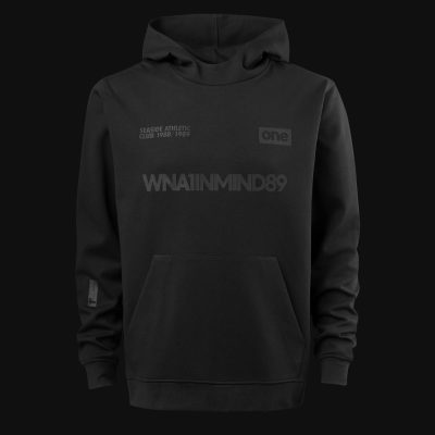 Мъжки Premium Fleece суичър с качулка - Stealth Black