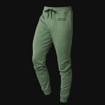 Мъжко Premium Fleece долнище - Olive Core - 07