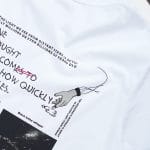 Дамска Бяла Regular-fit Тениска - Quite Theory - 06