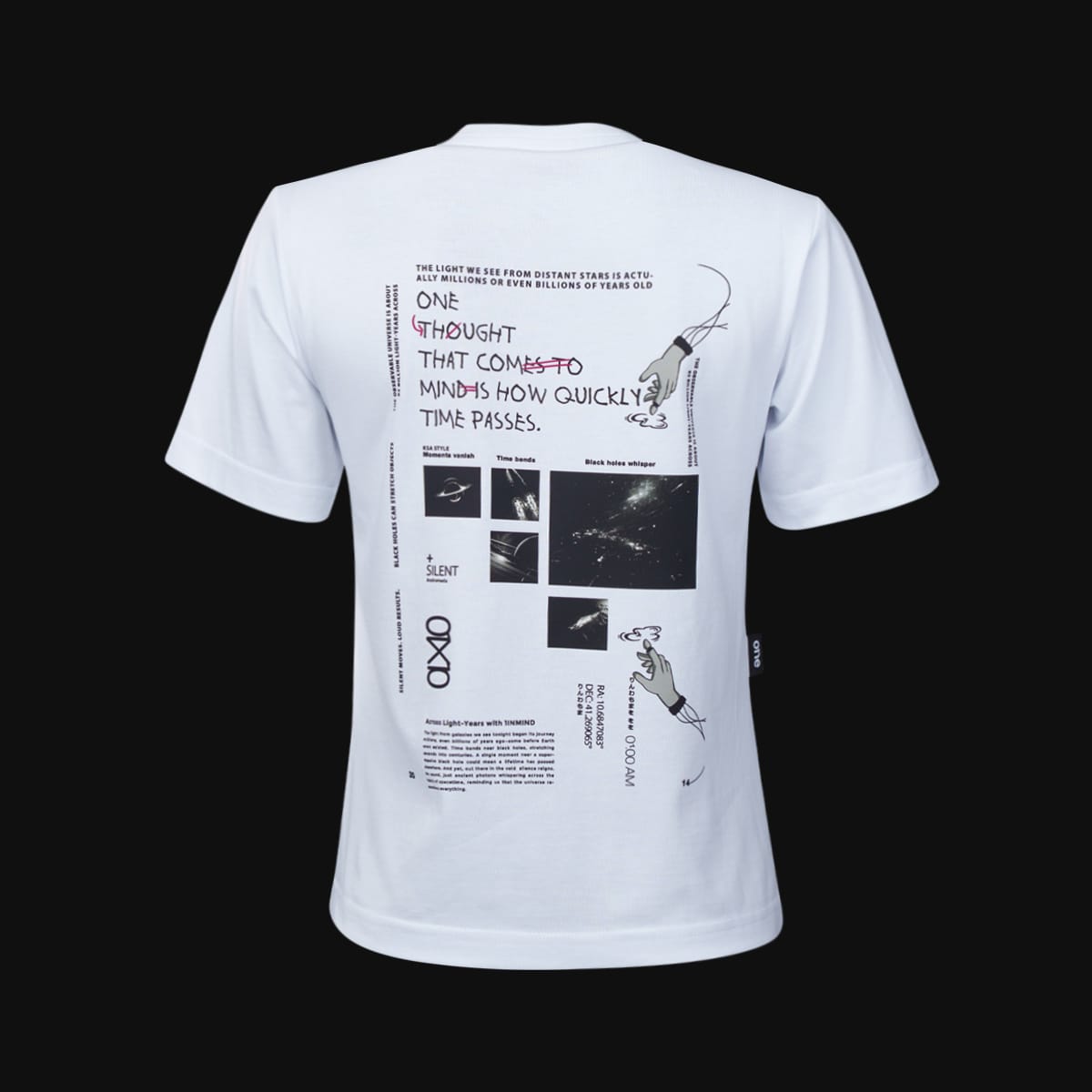 Дамска Бяла Regular-fit Тениска - Quite Theory Дамска Бяла Regular-fit Тениска - Quite Theory