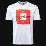 Бяла Regular-fit тениска - SMLR