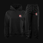 Дамски Regular-fit екип Black Core